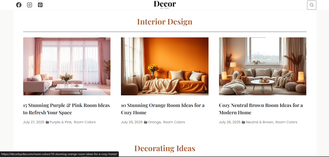 decor by vibe pinterest blog