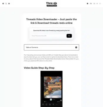 threads video downloader featured image